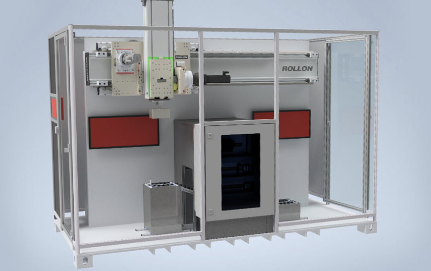 Teleskopisches Linearachssystem von Rollon